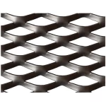 Hot Rolled (Black) Steel Expanded Metal Mesh  [Watad] Thickness 1.5 mm Width 2.44  meter Length 5 meter | Bait Al Tatawor Company